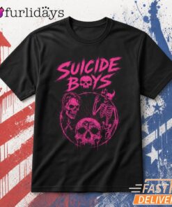 Suicideboys Skull Graphic Band Tribute Tshirt