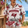 Tampa Bay Buccaneers Floral Stadium Personalized Hawaiian Shirt Football Fan Gift