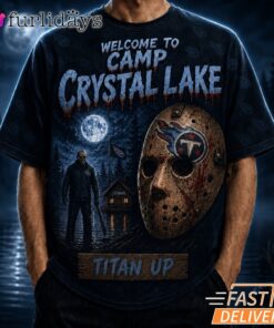 Tennessee Titans Camp Crystal Lake T Shirt – Horror Halloween