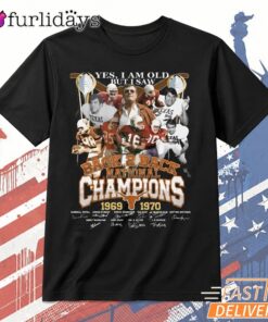 Texas Longhorns Back To Back National Champions 1969 1970 T Shirt