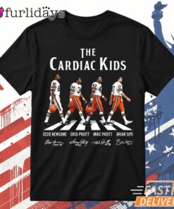 The Cardiac Kids Indiana Pacers Player Lineup Tribute Graphic T Shirt DI Chuyen Hinh Anh IN Tren Mat Truoc Sang Mockup AO Mau Lay Ung Background Mau Thiet KE