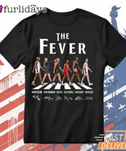 The Fever Indiana Basketball Team Lineup Tribute Graphic T Shirt DI Chuyen Hinh Anh IN Tren Mat Truoc Sang Mockup AO Mau Lay Ung Background Mau Thiet KE