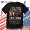 The New Edition 2026 Tour Graphic T Shirt – Black R&B Music Fan Tee Thiet KE Lai Hinh Anh Tren Mau Sao Cho Hot Trend Moi EP Hon Roi DI Chuyen Hinh Anh IN Tren Mat Truoc Sang Mockup AO Mau